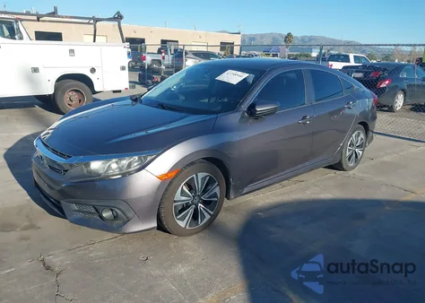 2016 Honda Civic Ex-L from USA, damaged, VIN 19XFC1F7XGE210814